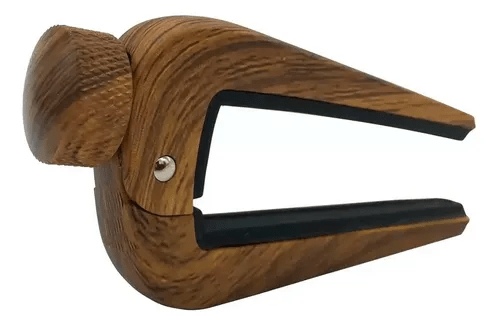 Capotraste Violão Nylon Aço Guitarra Art Guitars Mogno Cp200