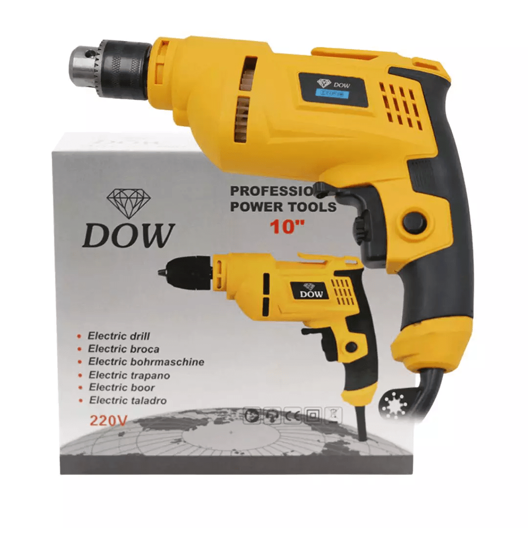 Furadeira Dow 650w com Controle de Velocidade/Reversível