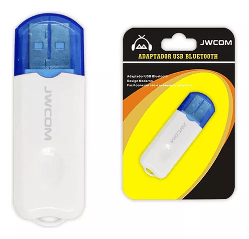 Adaptador Usb Receptor Via Bluetooth 2.1 Áudio