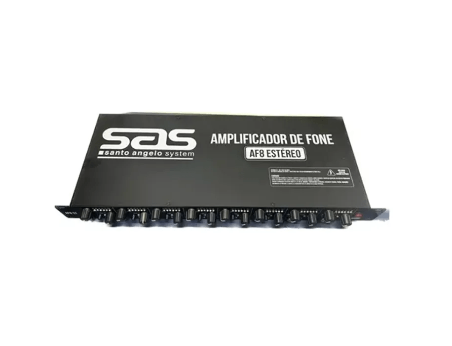 Amplificador Fone Ouvido AF8 X PRETO