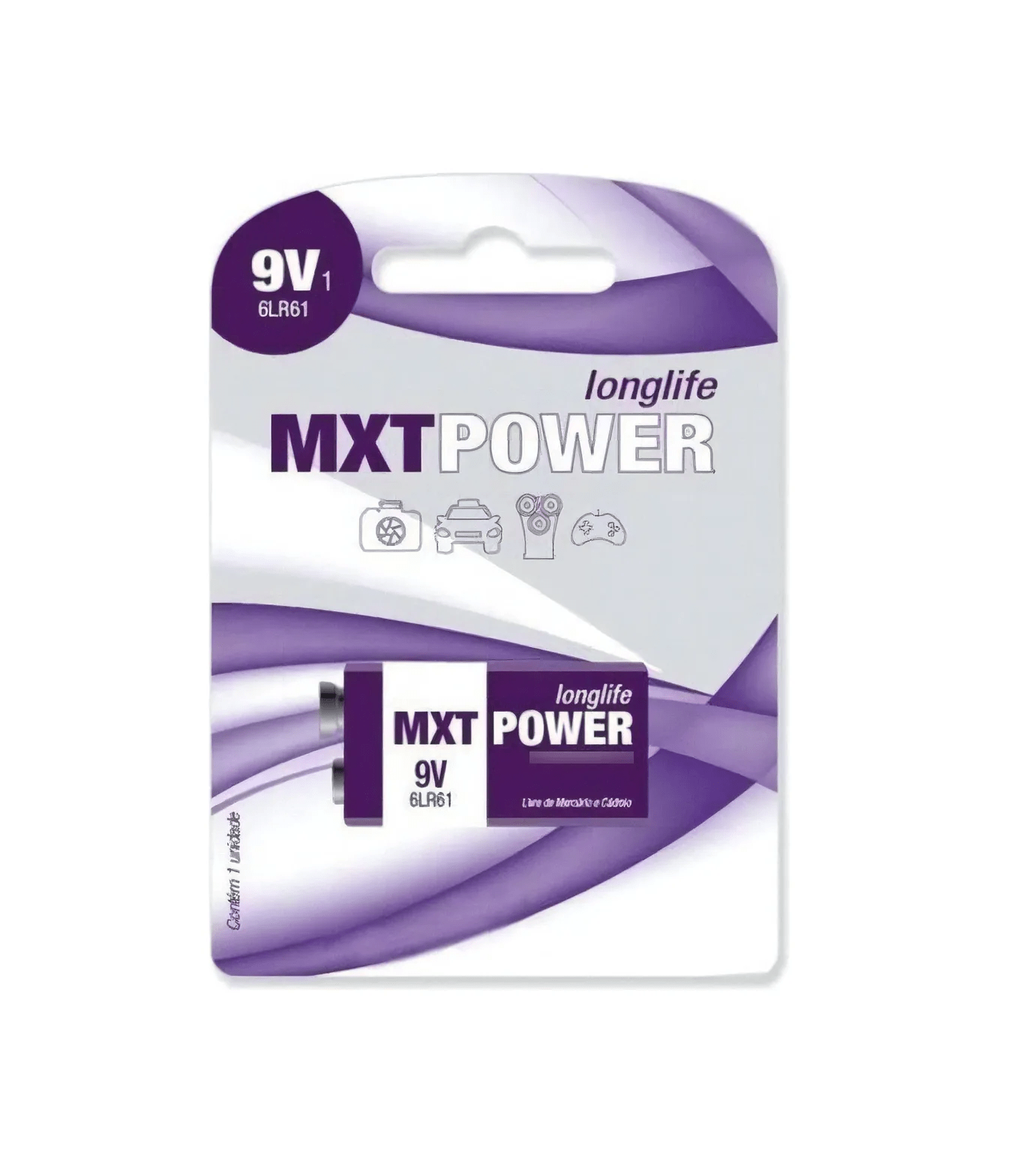 Bateria Alcalina Power 9v Mxt 6lr61