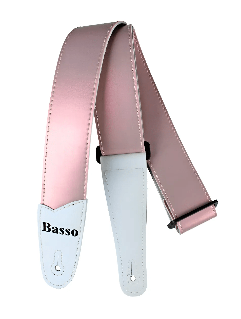 Correia Basso Gliter Metalizada Rose PL01