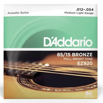 Encordoamento D'Addario Para Violão Aço 0.12 - EZ920