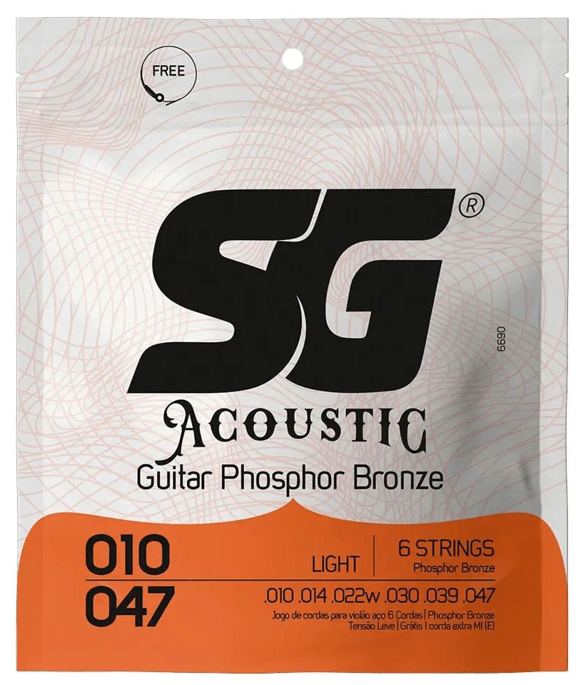 ENCORDOAMENTO SG P/VIOLAO 010 BRONZE FOSFORO 0.010