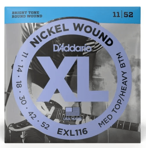 ENC GUITARRA EXL116 - 011-.052 - DADDARIO - XL NICKEL