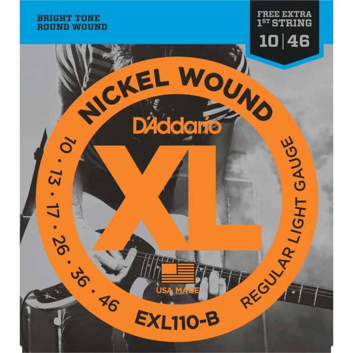 Encordoamento p/ Guitarra D'Addario 0.10