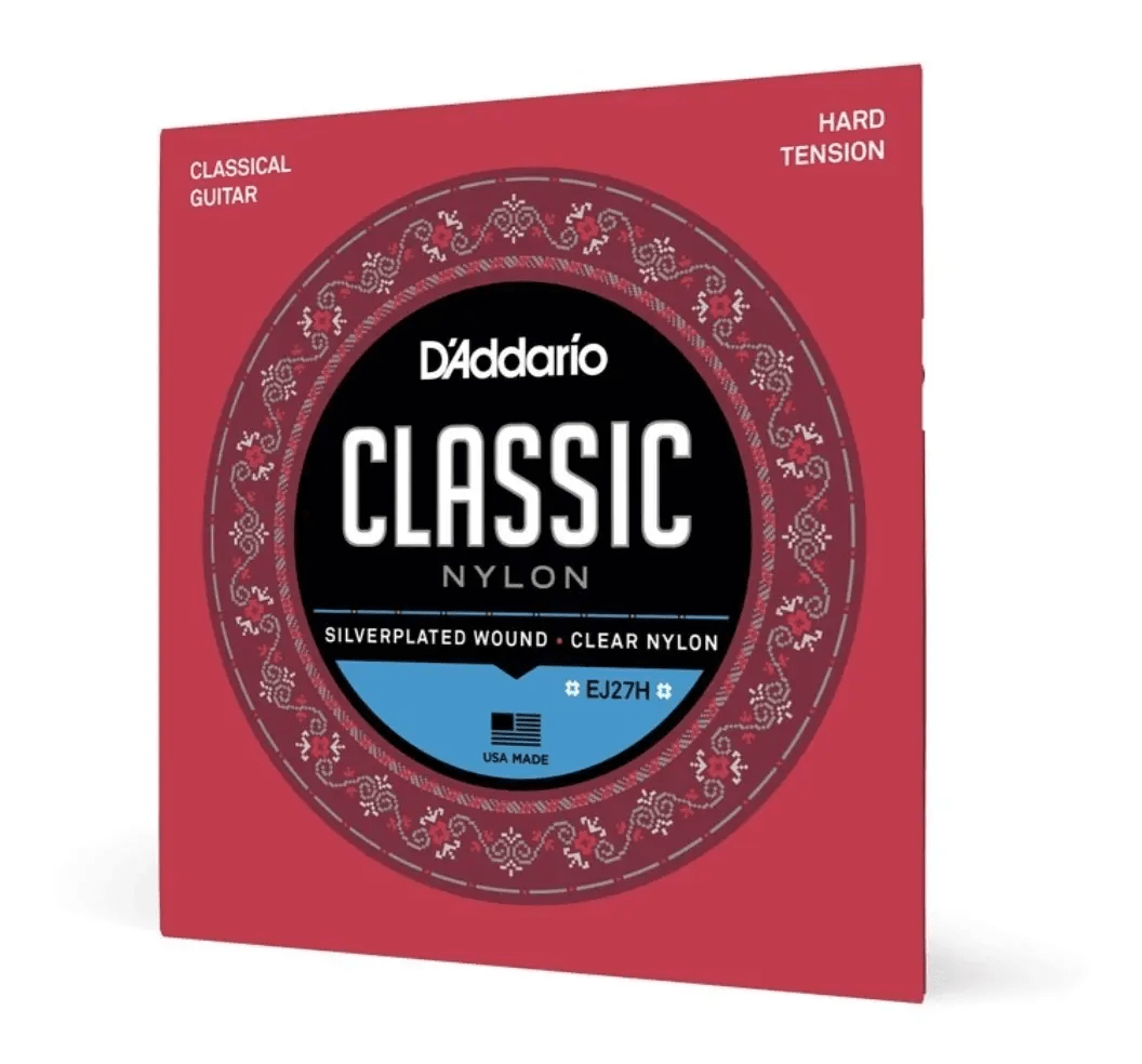Encordoamento De Nylon Daddario Classic Tensão Pesada Ej27