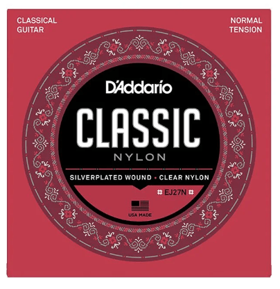 ENCORDOAMENTO VIOLÃO NYLON D'ADDARIO EJ27N TENSÃO MEDIA