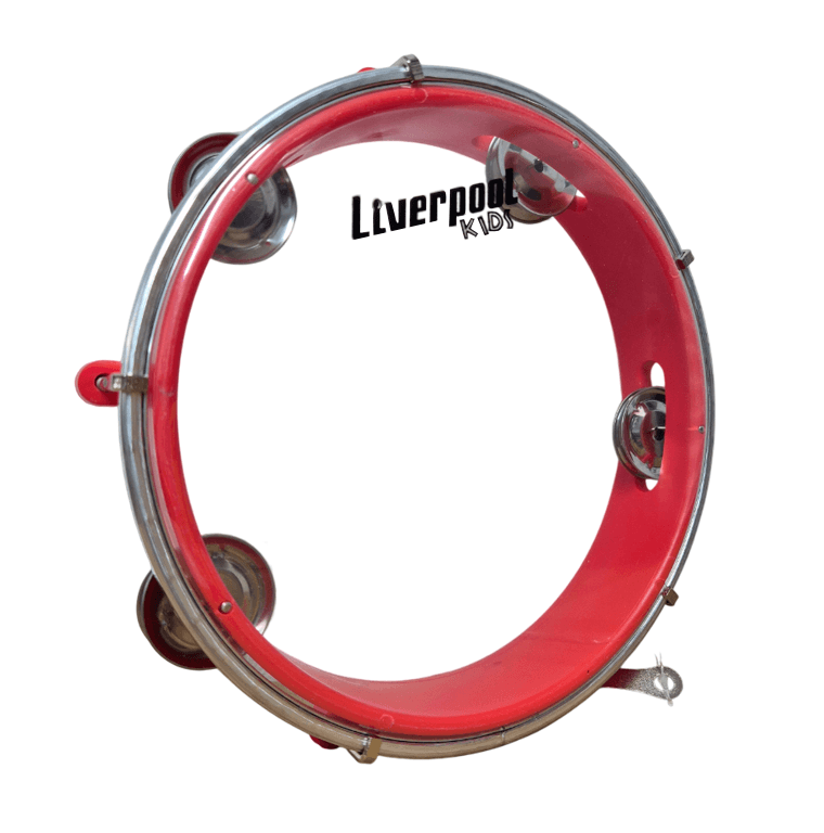 Pandeiro Liverpool Kids 8 Pol vermelho