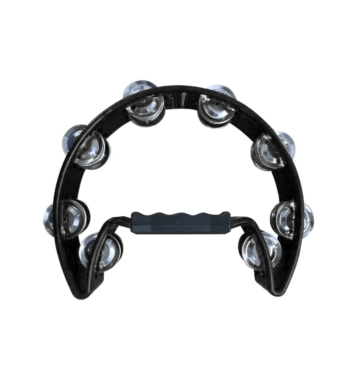 Pandeiro Pandeirola - Meia Lua MXT Cajon Percussão Preto