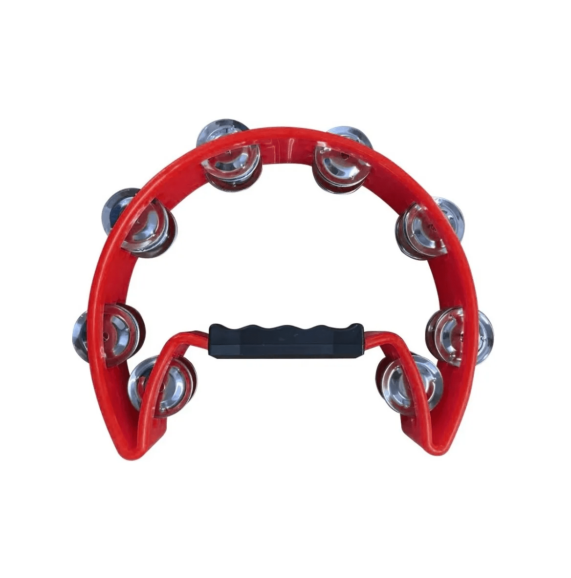 Pandeiro Pandeirola - Meia Lua MXT Cajon Percussão Vermelho