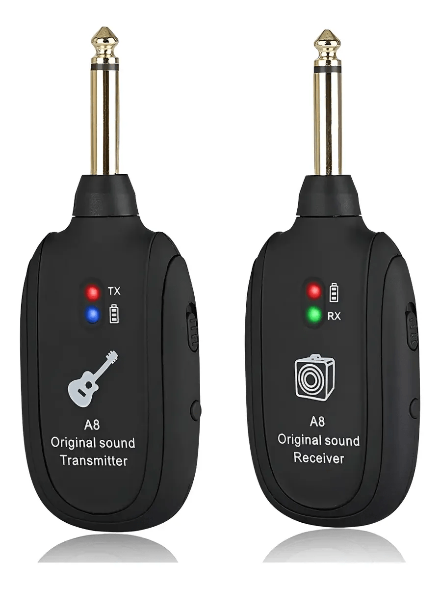 Transmissor Receptor P10 Sem Fio Para Guitarra Baixo Violão