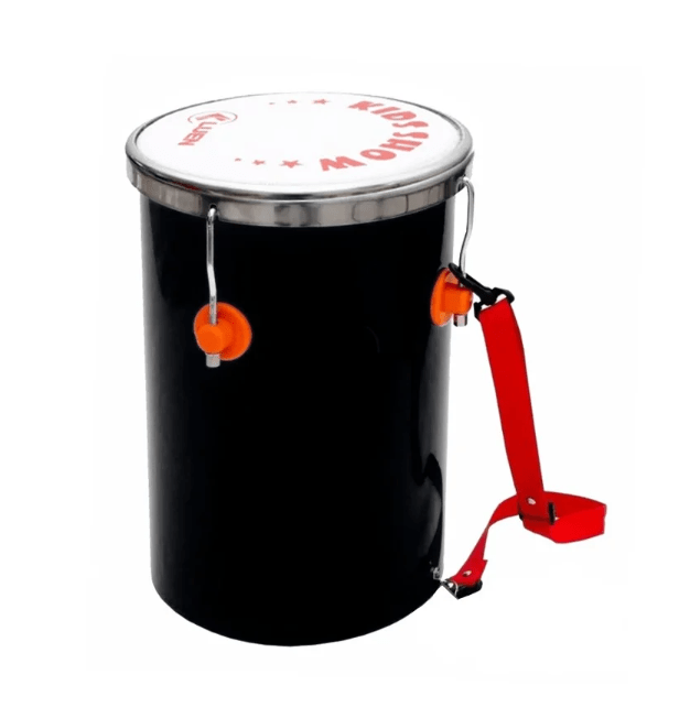 Rebolo Infantil Luen Kids Show 8"x35 Cm Preto Fosco