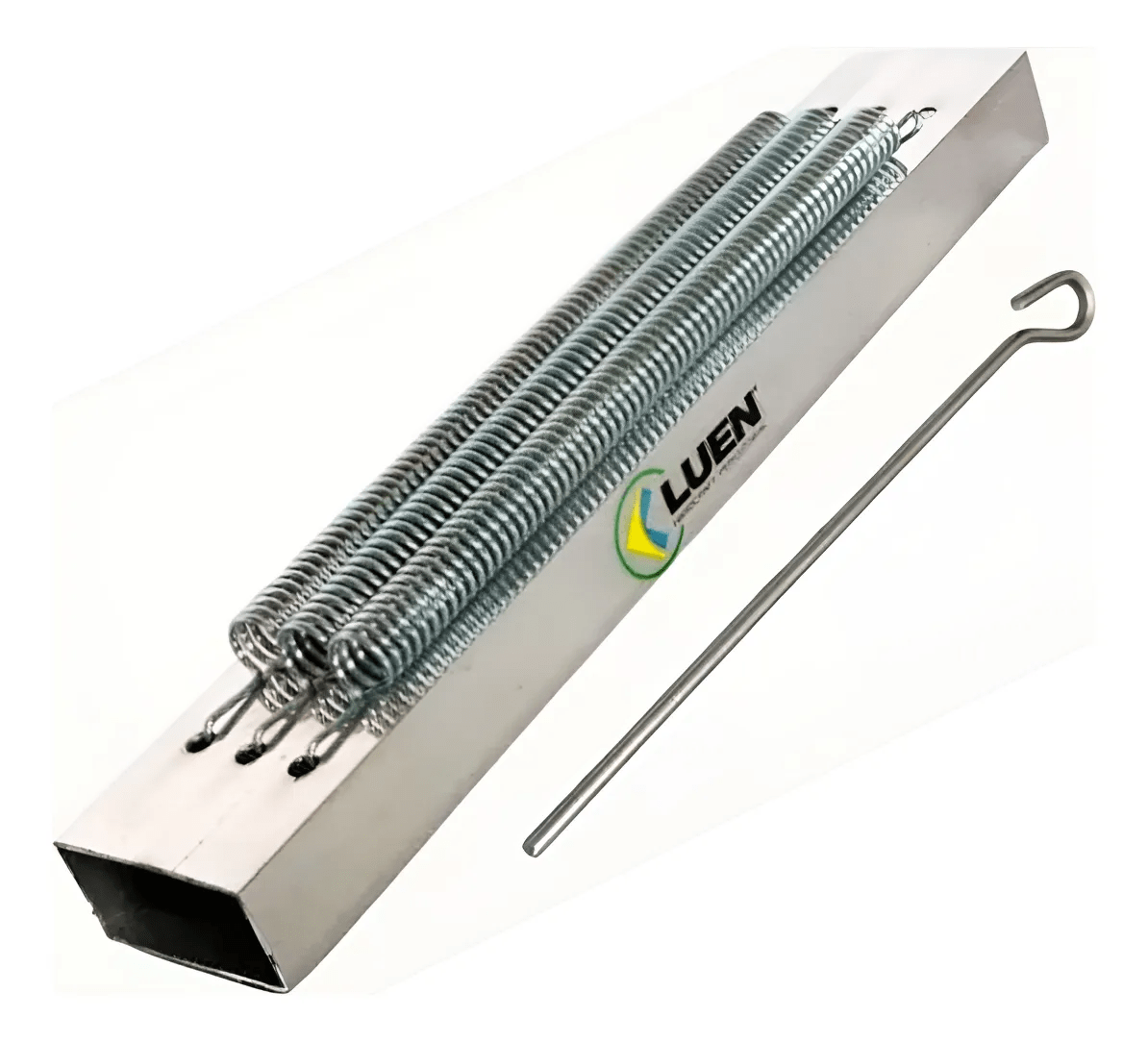 Reco Reco Luen Percussion Pop 3 Molas Alumínio