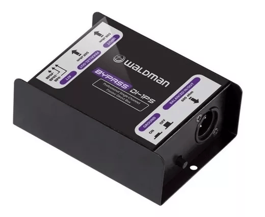 Direct Box Passivo Casador Impedancia Bypass Di-1ps Waldman