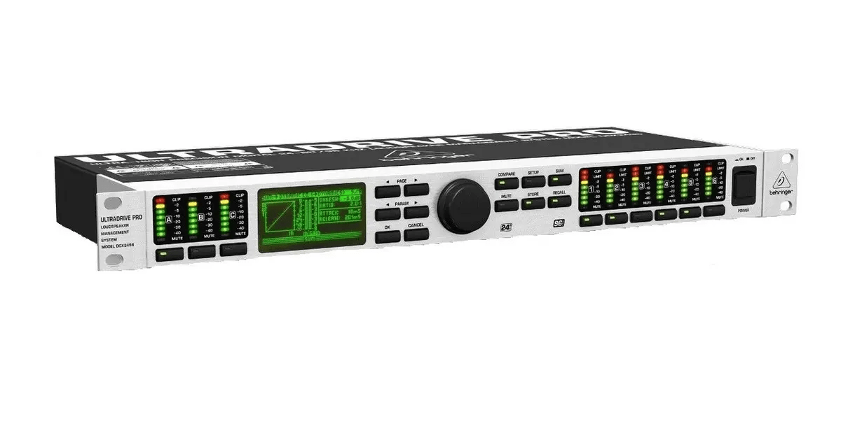 Processador Digital Behringer Ultradrive Dcx2496le Crossover