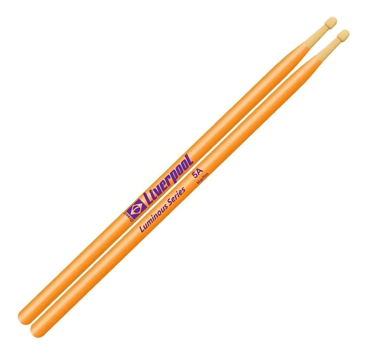 Baqueta Liverpool Luminous 5a Laranja