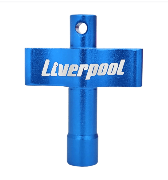 Chave p/ Afinação Alumínio Liverpool - Azul