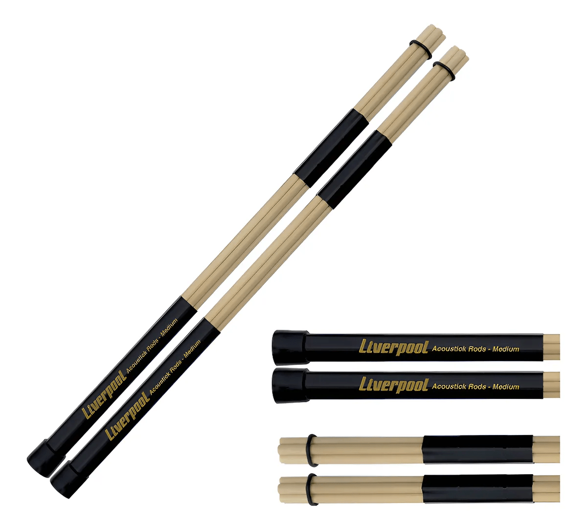 Baqueta Liverpool Rods light bambu