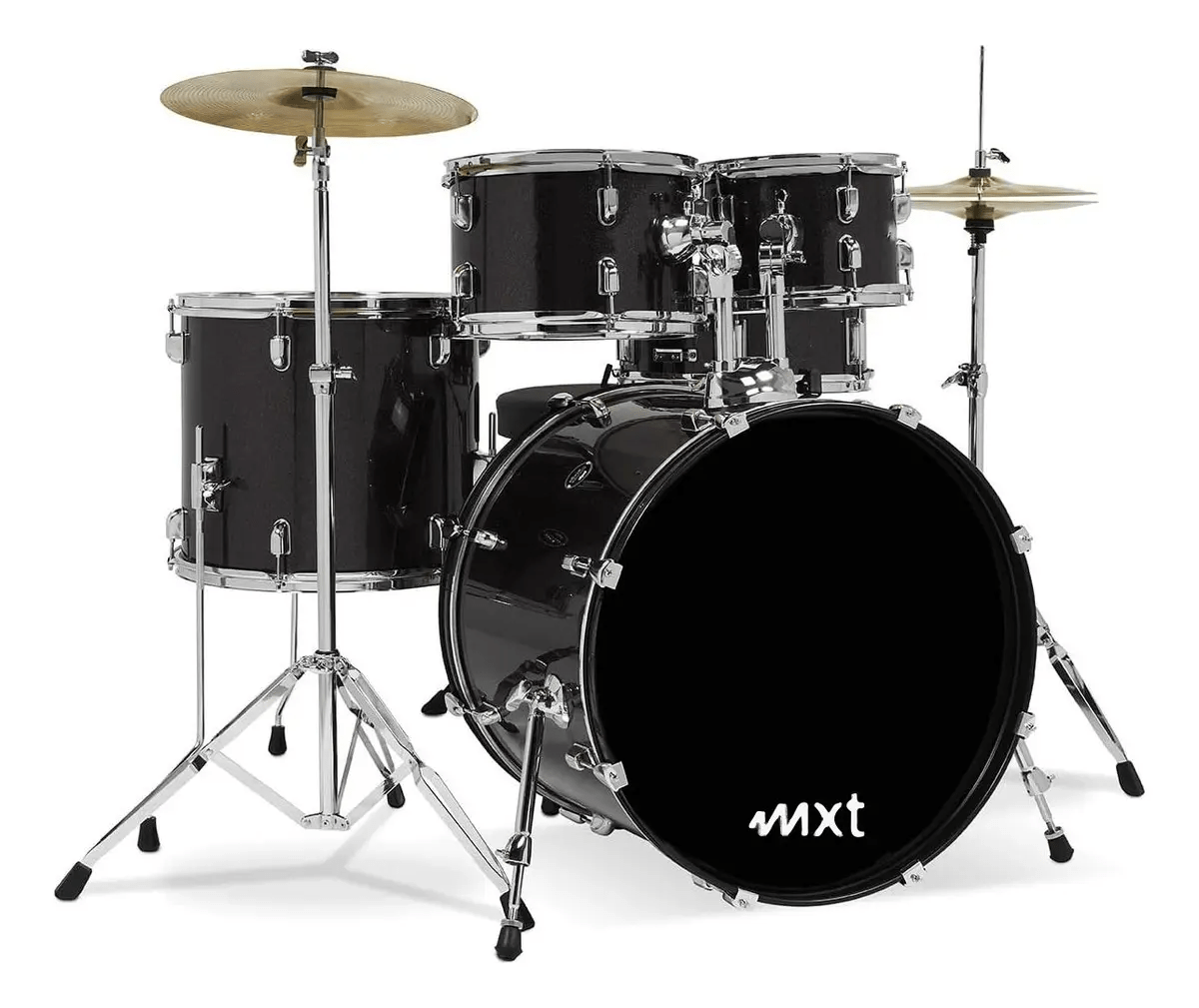 Bateria MXT Bumbo 20'' Completa cor preta
