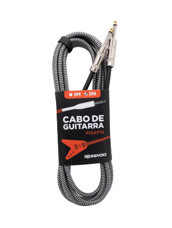 Cabo 5 metros Soundvoice Tecido 