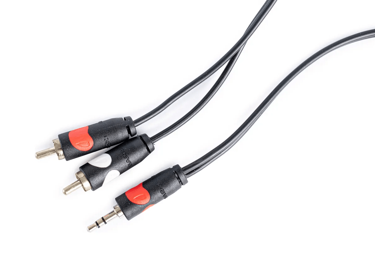 Cabo Auxiliar P2 Stereo / 2 Rca Sa2x Ca7 Santo Angelo 2m