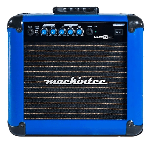 Amplificador Mackintec Maxx 15 Para Guitarra De 15w Cor Azul 110v/220v