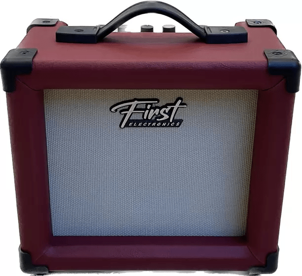 Caixa cubo Amplificador P/ Guitarra First Electronics Fga-26 Vermelho 