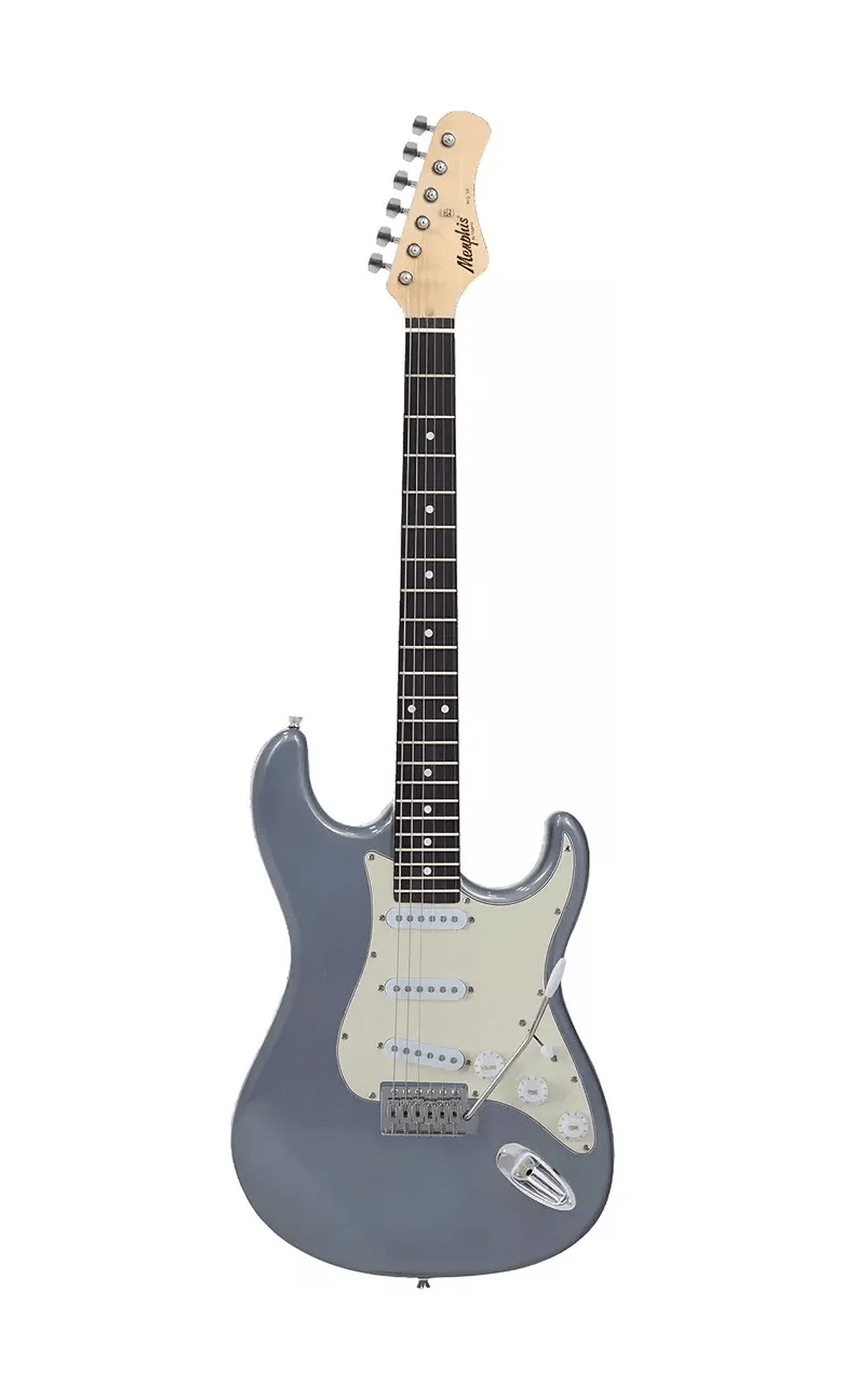 Guitarra Stratocaster Tagima Memphis Mg-30 Mdsv - Cor Cinza-escuro 
