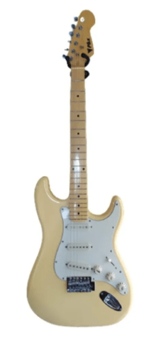 Guitarra Phx Stratocaster Amarelo Vintage