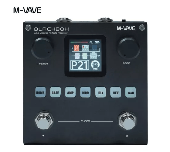 Pedaleira M-vave Blackbox Para Guitarra