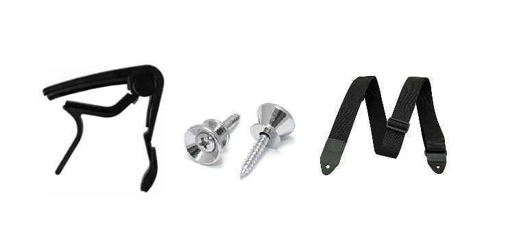 Kit correia com capotraste