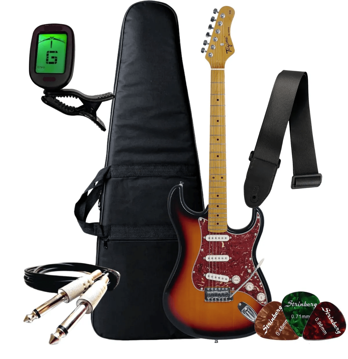 Kit Guitarra Tagima Stratocaster Tg530 + Acessórios