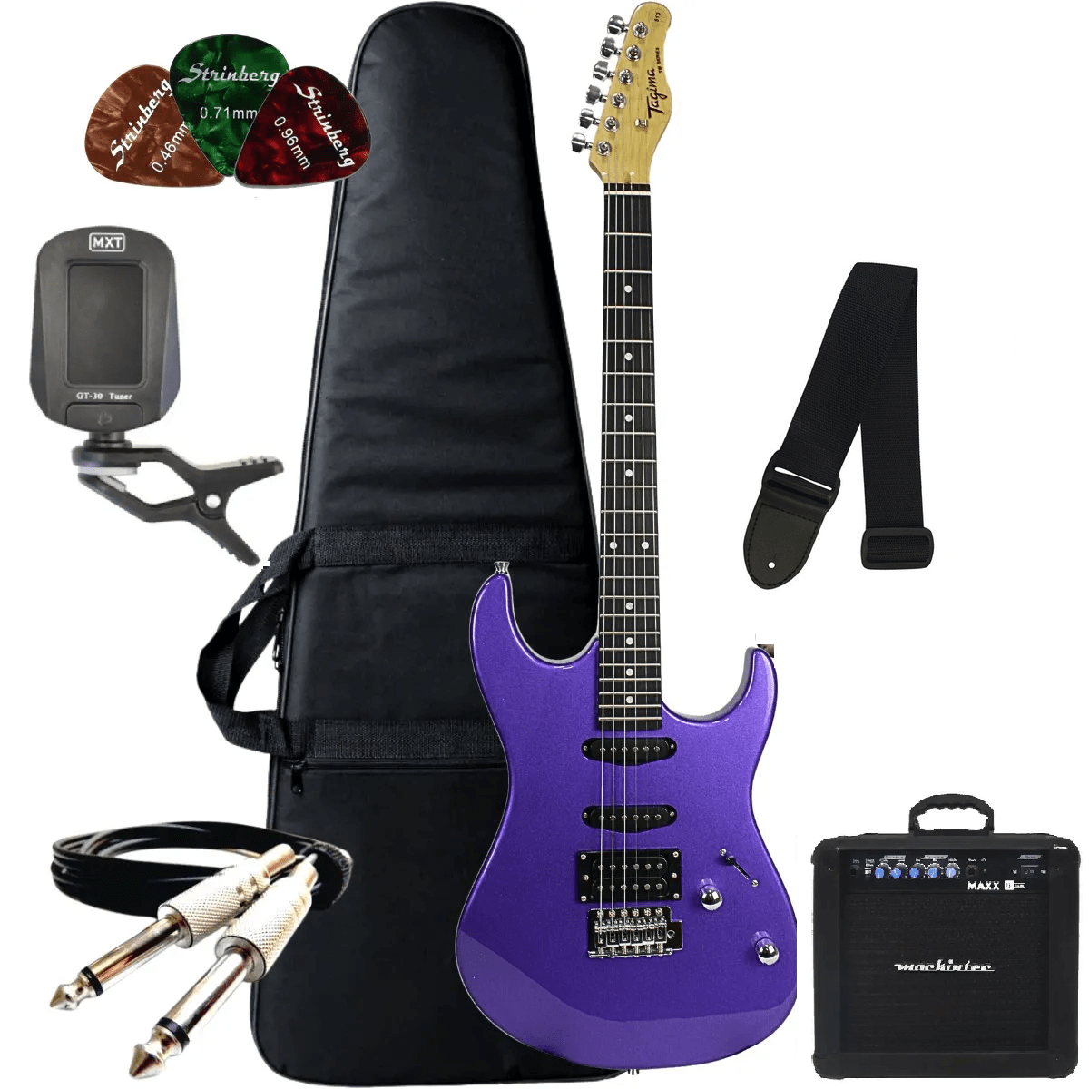 Kit Guitarra Tagima TG530 com Cubo 15w