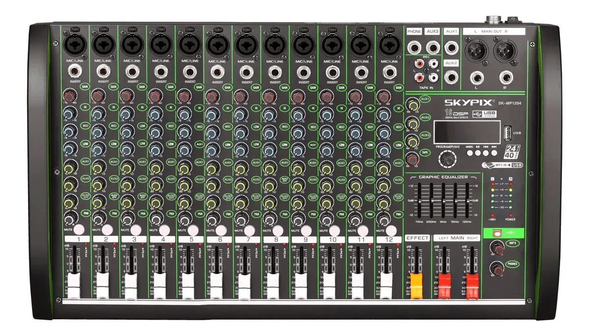 Mesa 12 Canais SK-MP1204