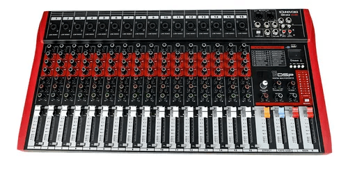 Mesa 16 Canais Soundvoice MR162 Rubi