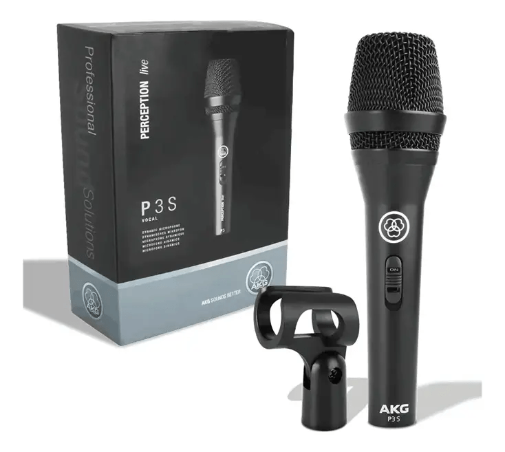 Microfone Dinâmico Akg P3s Perception
