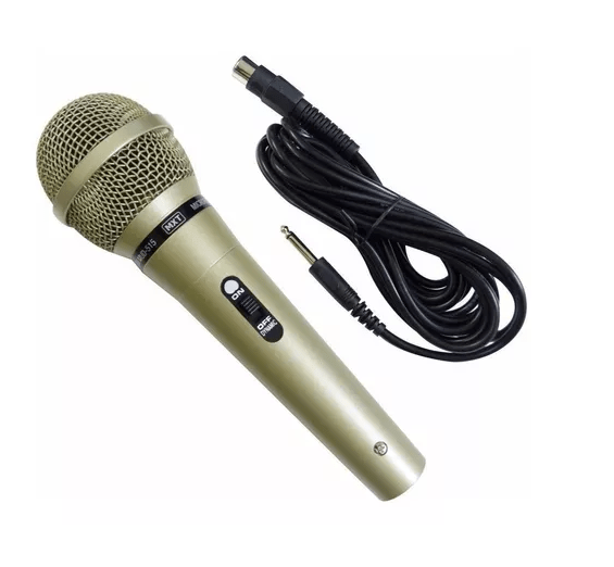 Microfone MXT MUD-515 Dinâmico Cardioide cor champanhe