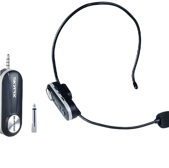 Microfone Skypix Headset Recarregavel SK- Pró 240
