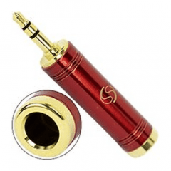 Adaptador Santo Angelo P10 P2 Estereo Niq Vermelho