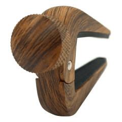 Capotraste Violão Nylon Aço Guitarra Art Guitars Mogno Cp200