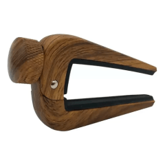 Capotraste Violão Nylon Aço Guitarra Art Guitars Mogno Cp200