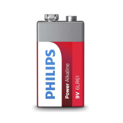 Bateria Philips 9V Power Alkaline 6LR61 