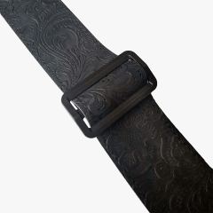 Correia - Alça - Para Guitarra E Violão Sf 152 Floral Preta