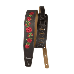 Correia Basso Floral VT- FL 02 MARROM 