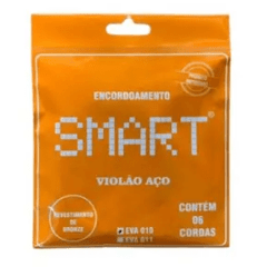 Encordoamento para violão aço Smart 0.10