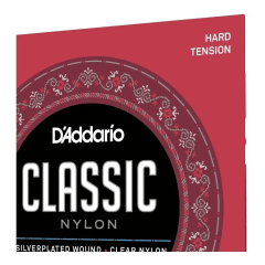 Encordoamento De Nylon Daddario Classic Tensão Pesada Ej27