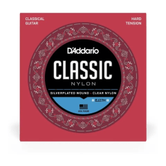 Encordoamento De Nylon Daddario Classic Tensão Pesada Ej27
