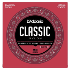 ENCORDOAMENTO VIOLÃO NYLON D'ADDARIO EJ27N TENSÃO MEDIA