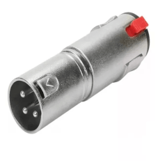 Adaptador Xlr Macho Para Jack P10 Estéreo Trava Profissional